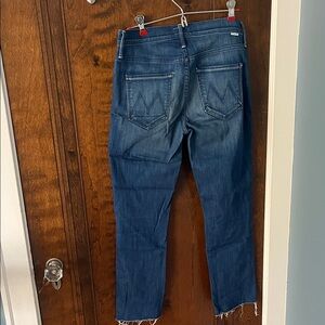 MOTHER Indigo Straight Leg Jeans